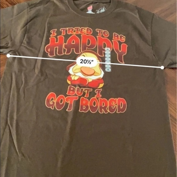 Disney Parks Grumpy T-Shirt Adult Medium - Picture 3 of 8